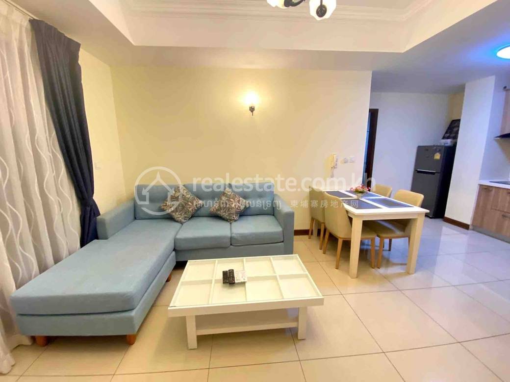 Condo Na wynajem o powierzchni mieszkalnej 63 m² w Chroy Changvar