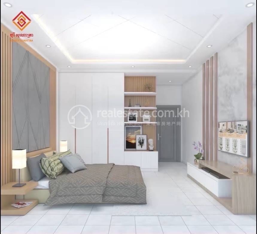 Borey Sonatra | Link House For Sale in Chbar Ampov I, Chbar Ampov, Phnom Penh
