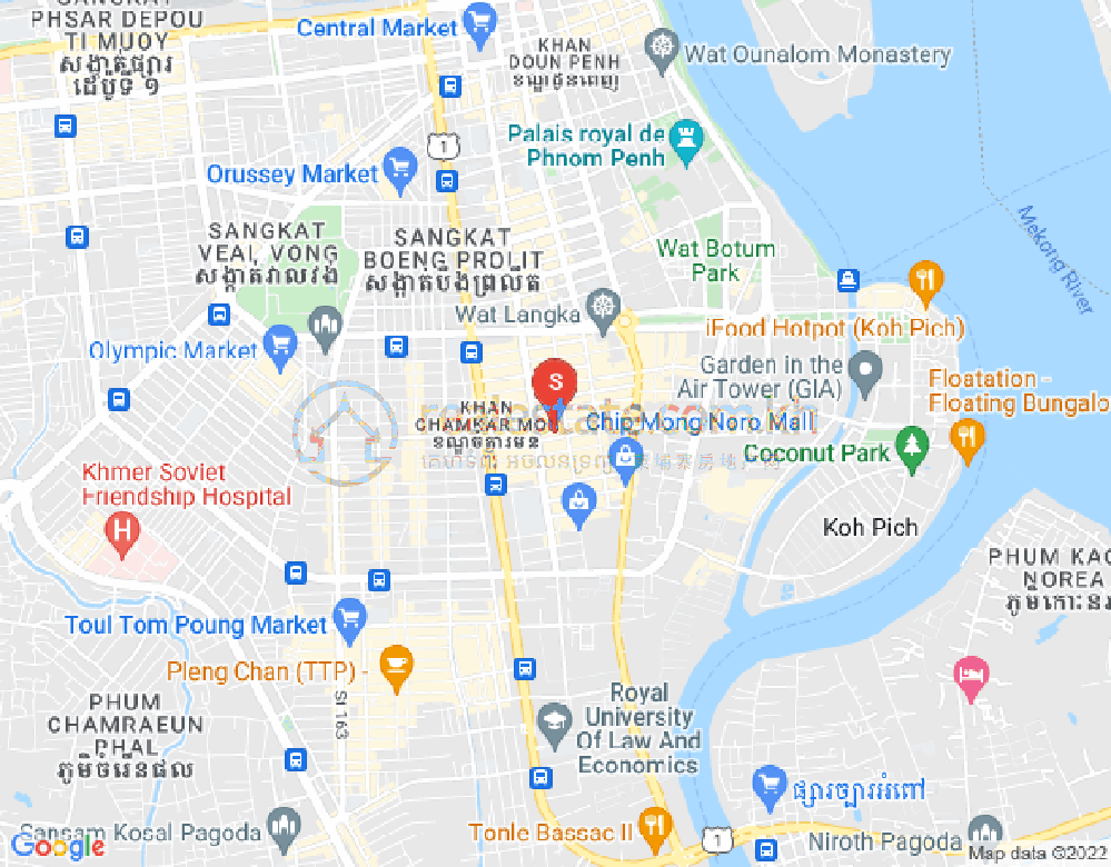 แผนที่ BKK 1, บึงเกงกอง, พนมเปญ