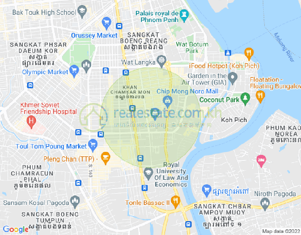 Карта БКК 1, Бынг Кенг Канг, Пномпень