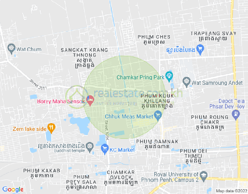 Mapa: 05, Trapeang Krasang, Por Sen Chey, Phnom Penh