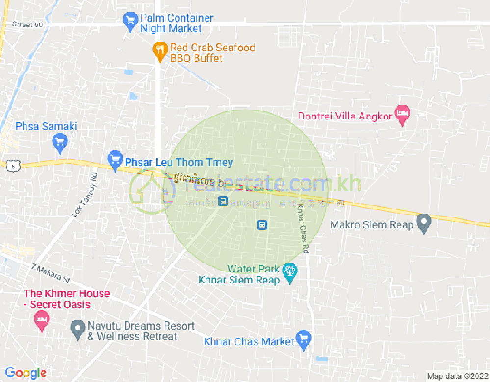 Mapa: Borei Somadevi Angkor