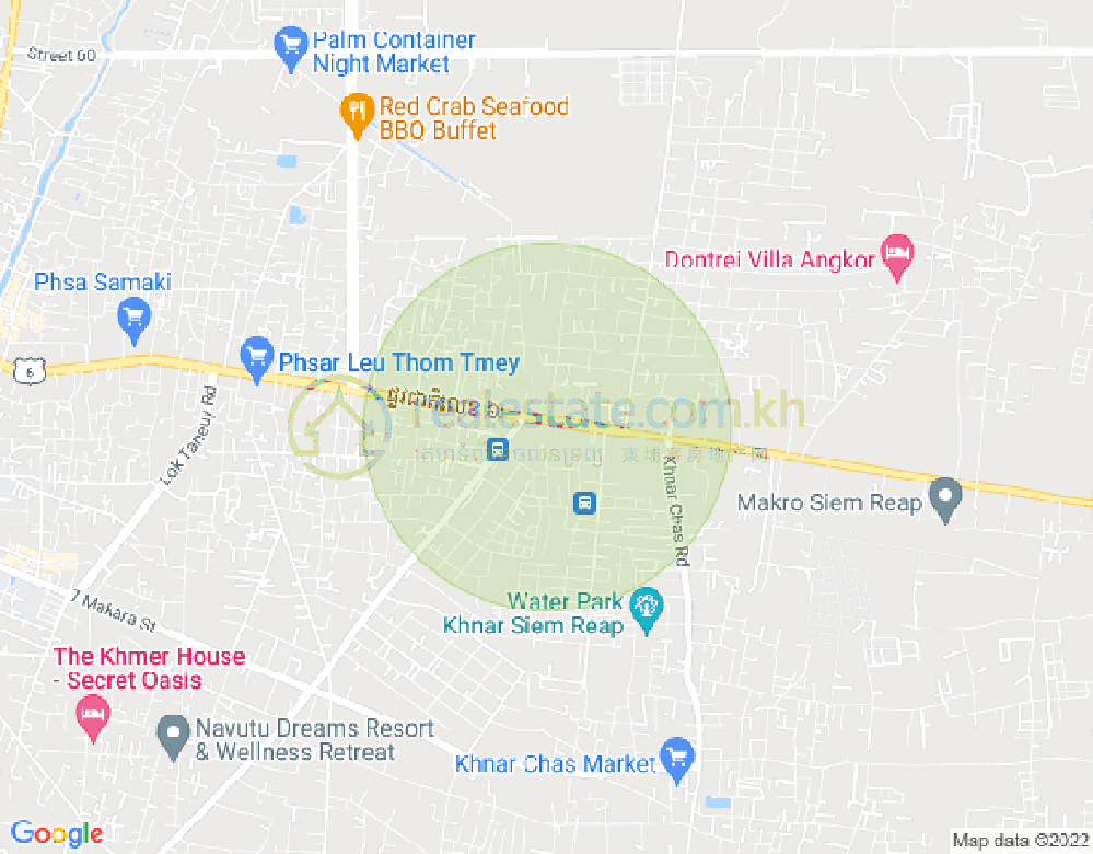 Mapa: Borei Somadevi Angkor