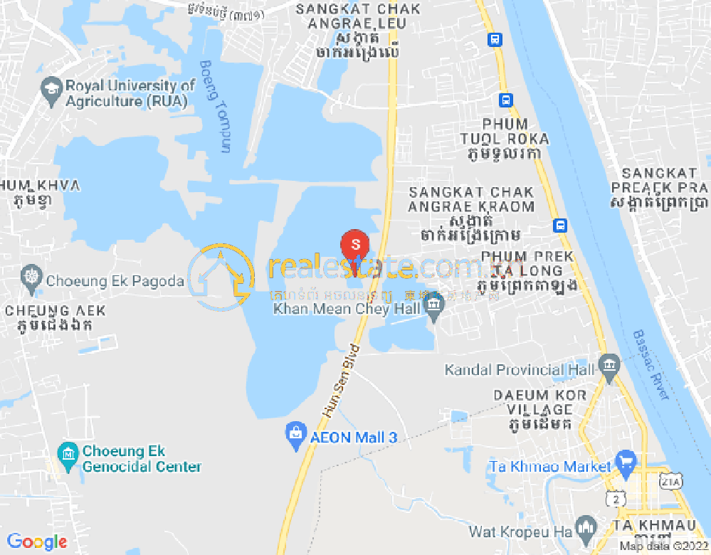 ផែនទី ចាក់អង្រែក្រោម, មានជ័យ, ភ្នំពេញ