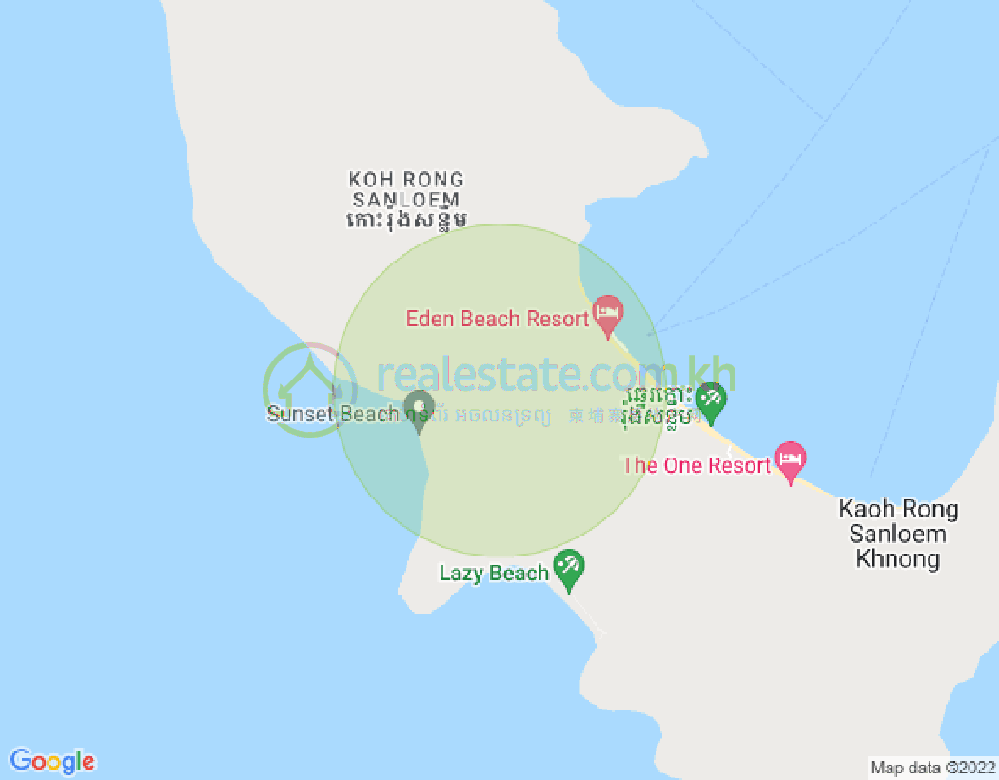 Mapa: Koh Rong Samloem Island