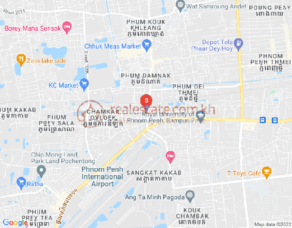 Map of Kakab 1, Por Sen Chey, Phnom Penh