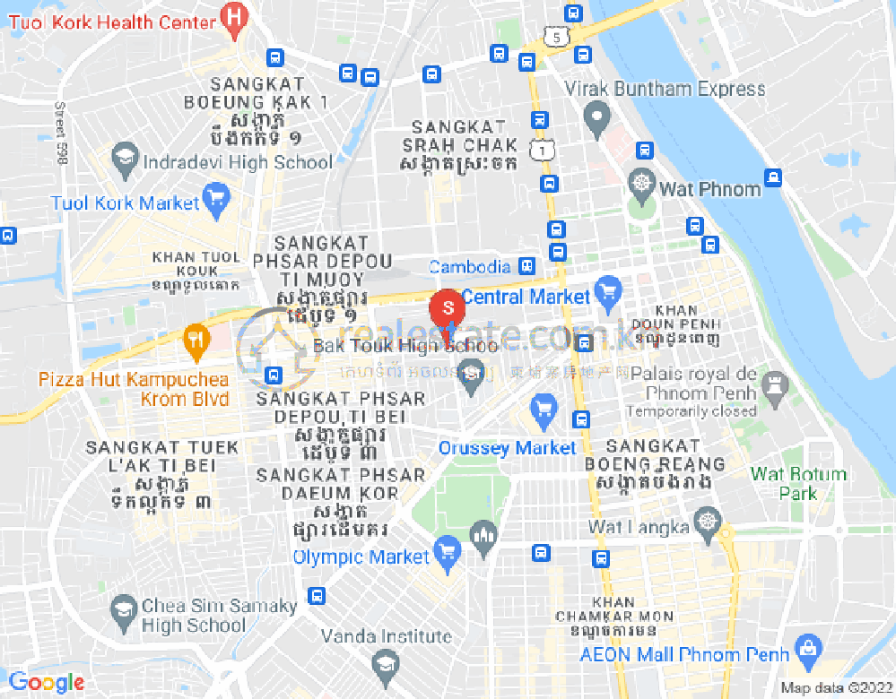 Map of Mittapheap, 7 Makara, Phnom Penh