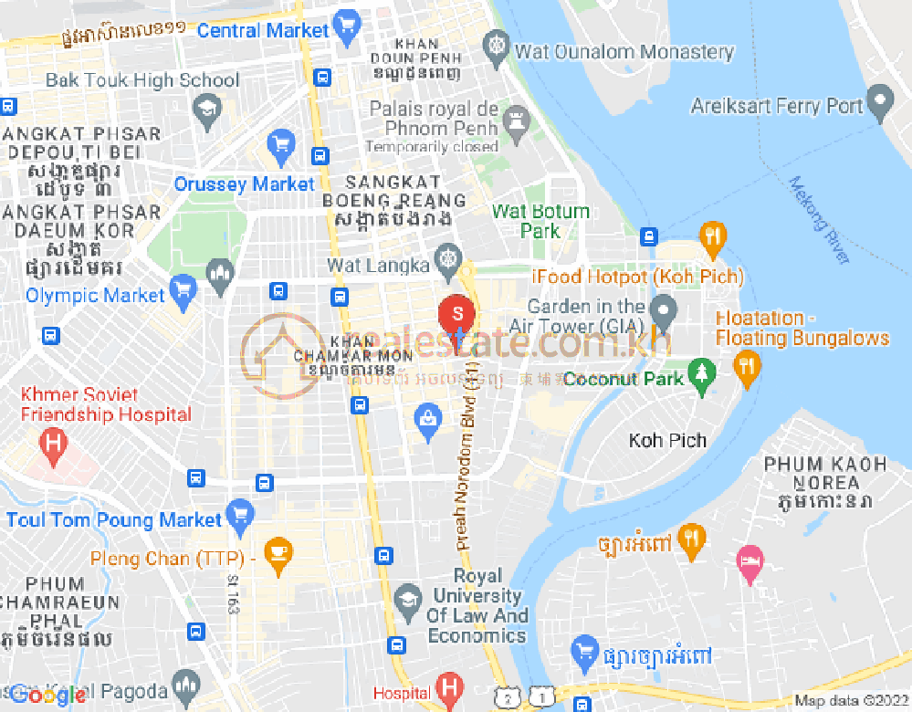 Карта БКК 1, Бынг Кенг Канг, Пномпень