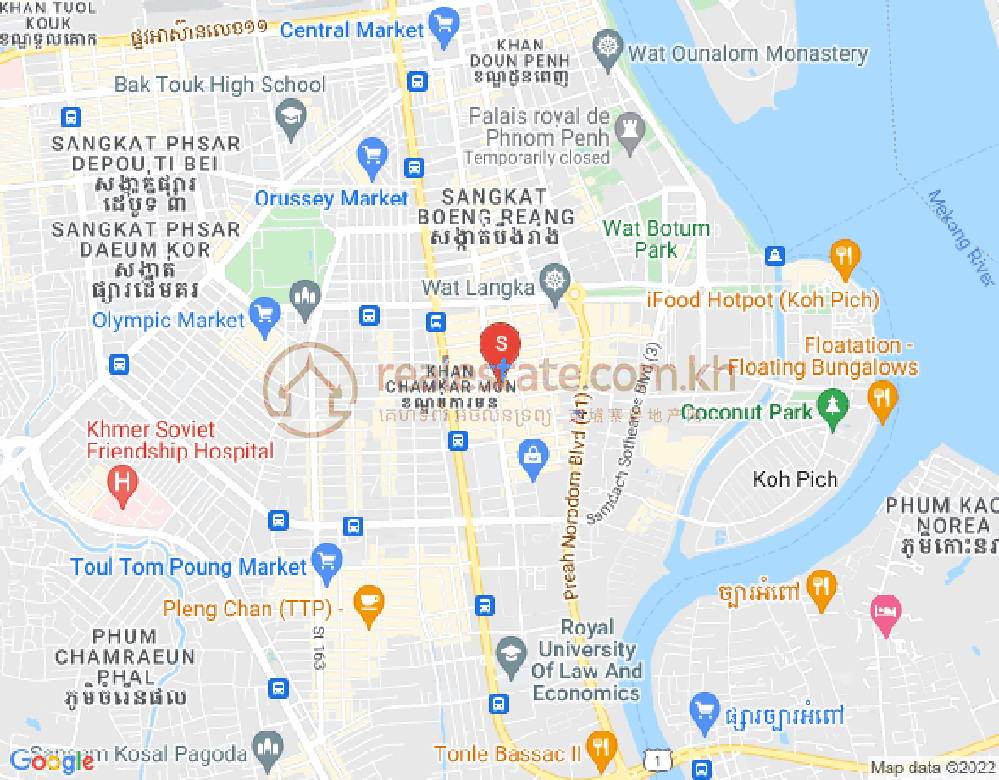 แผนที่ BKK 1, บึงเกงกอง, พนมเปญ