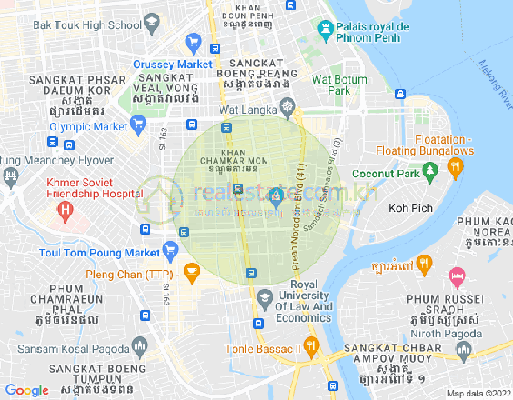แผนที่ BKK 1, บึงเกงกอง, พนมเปญ