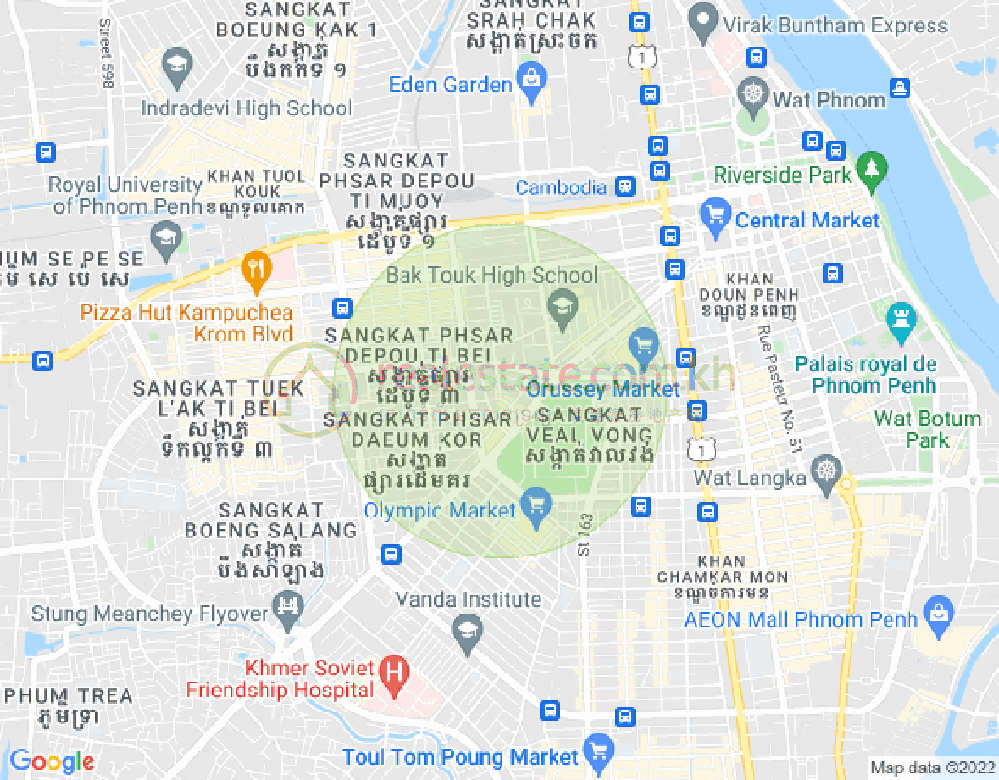 แผนที่ เวียลวง, เจ็ดมกรา, พนมเปญ