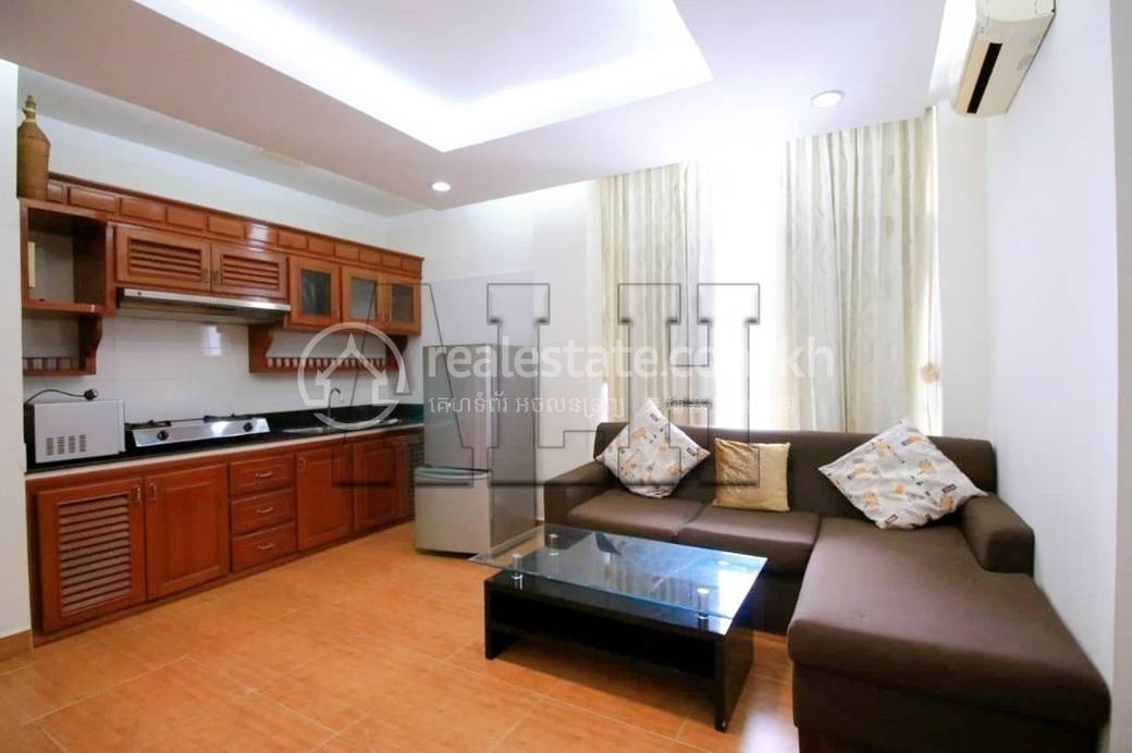 អាផាតមិន សំរាប់ជួល មានកន្លែងចតរថយន្ត 1