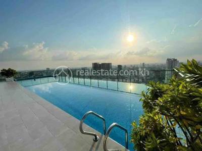 Appartement À louer de 55 m² habitables à Boeng Keng Kang