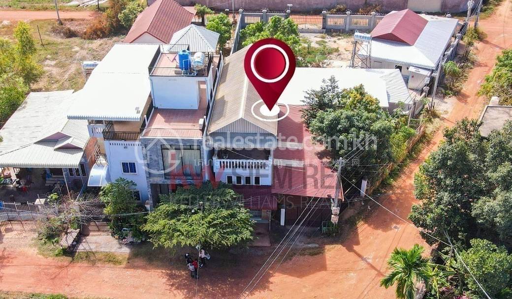 House and lot សំរាប់លក់ ទំហំផ្ទះ 57 ម៉ែត្រការ៉េ នៅSiem Reap
