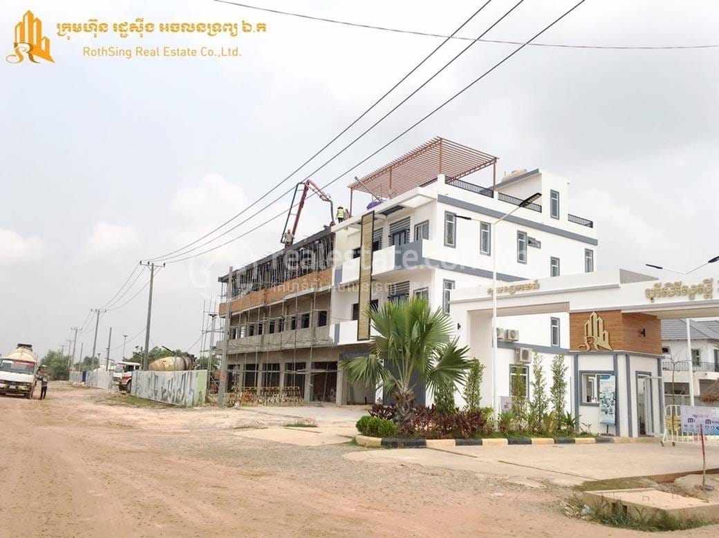 Borey Serei Sousdei 333 | Shophouse For Sale in 7 Makara $90,000