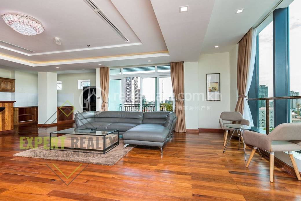 อพาร์ทเม้นท์ สำหรับเช่า ใน Boeng Keng Kang $2,800
