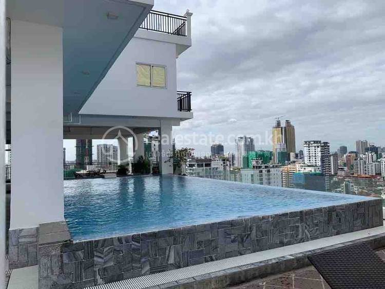 Flat For Rent in Tonle Bassac, Chamkarmon, Phnom Penh
