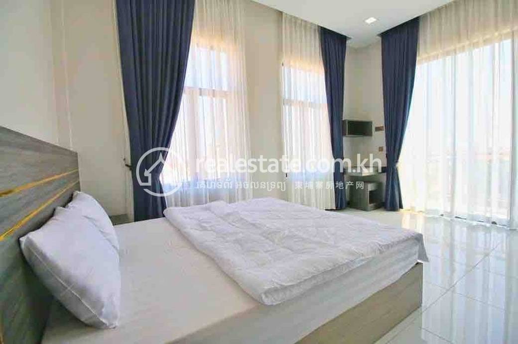 เซอร์วิสอพาร์ทเม้นท์ สำหรับเช่า ใน Russey Keo $300