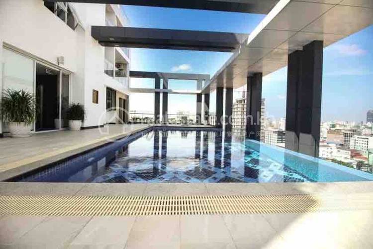 Flat For Rent in Tonle Bassac, Chamkarmon, Phnom Penh