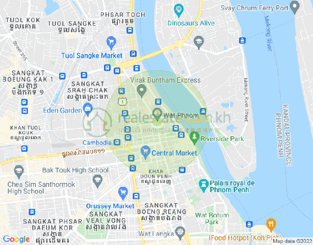 Carte de Dabest Properties, Veal Vong, 7 Makara, Phnom Penh