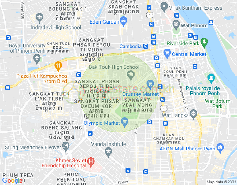 แผนที่ เวียลวง, เจ็ดมกรา, พนมเปญ