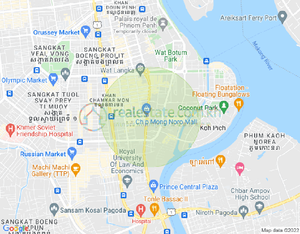 Mapa: Odom Living