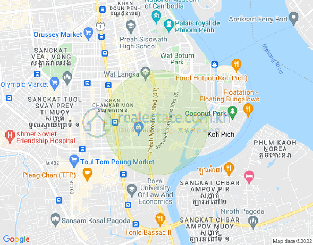 Mapa: Odom Living