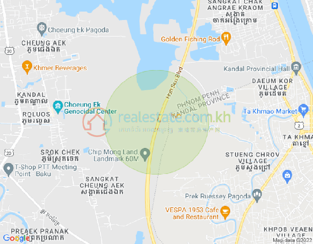ផែនទី ដង្កោរ, ភ្នំពេញ