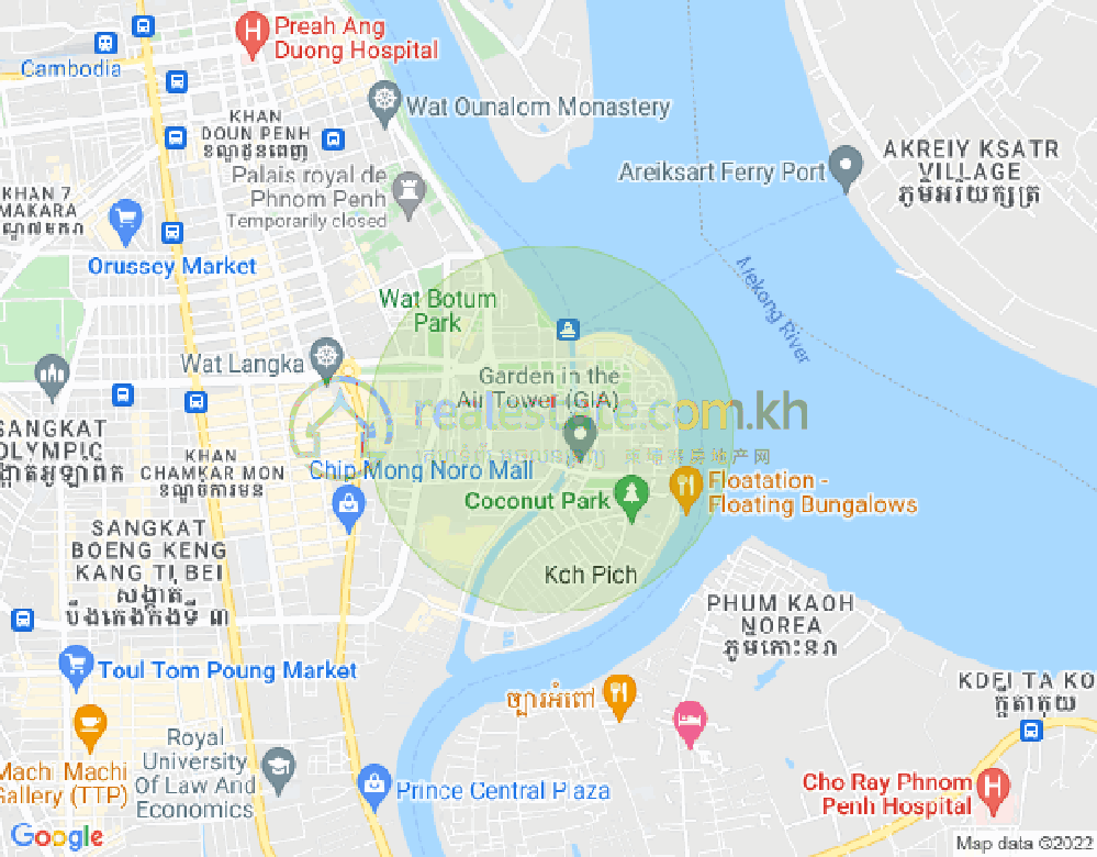The Peak 豪华公寓地图