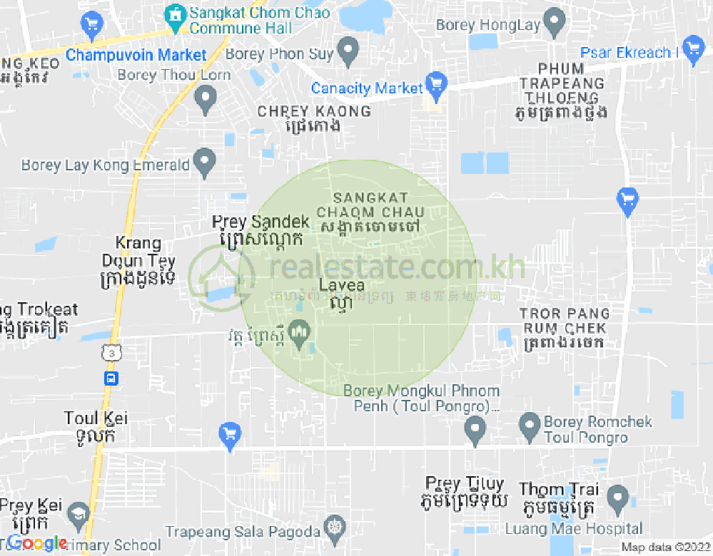 Map of Borey H B L