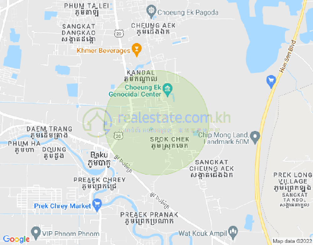 แผนที่ ดังกอ, พนมเปญ