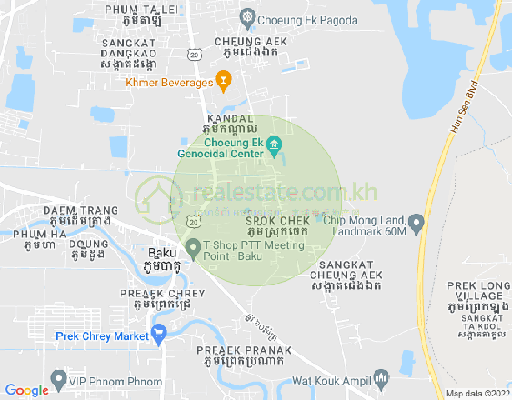 Map of BP Residence