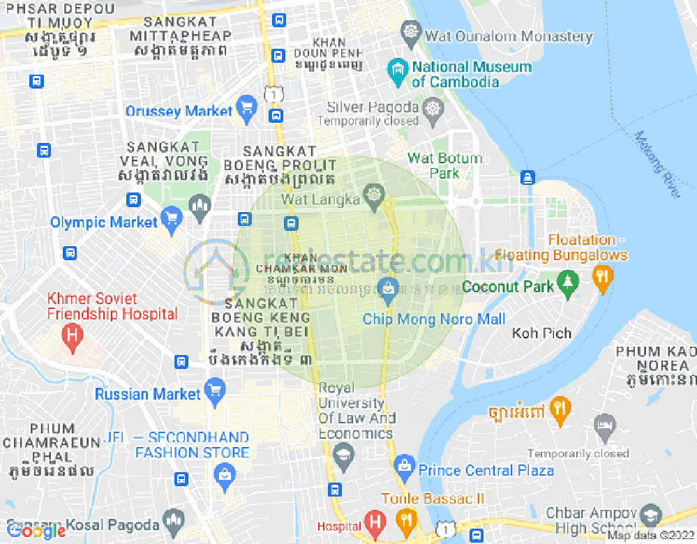 Карта БКК 1, Бынг Кенг Канг, Пномпень