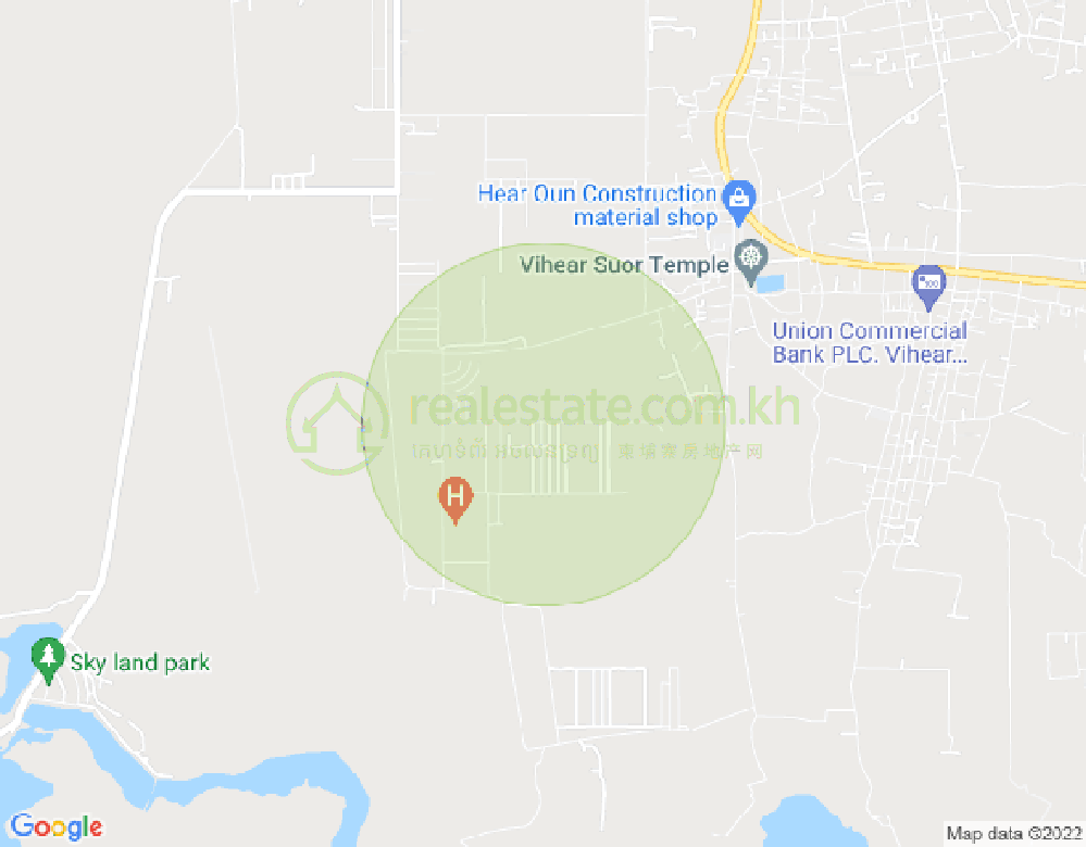 แผนที่ Vihear suork, ขสัจกันดาล, กันดาล