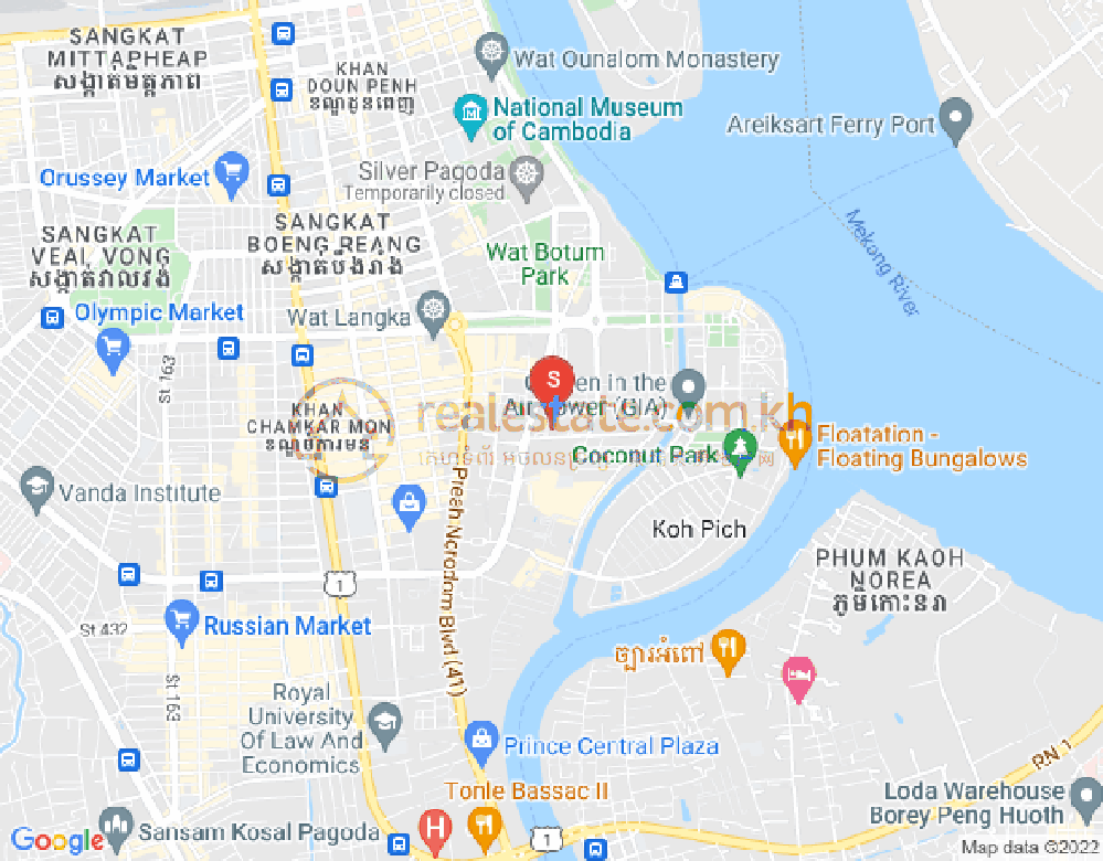 The Peak 豪华公寓地图
