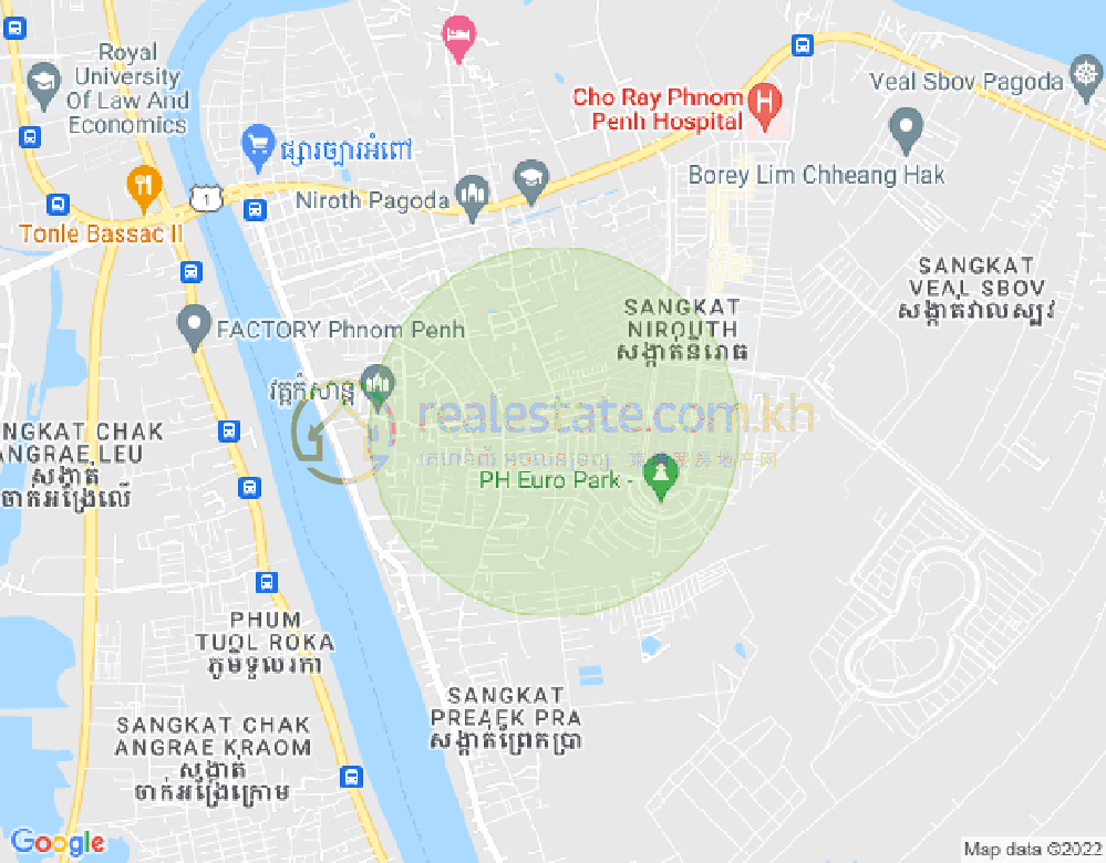 ផែនទី ព្រែកថ្មី, ច្បារអំពៅ, ភ្នំពេញ