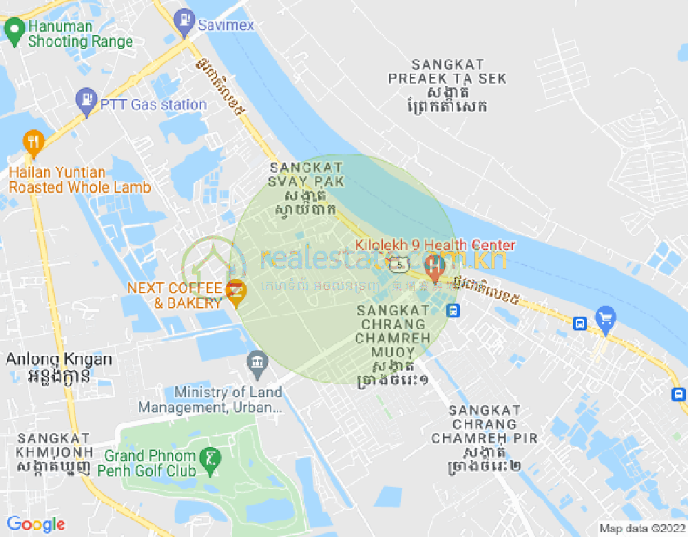 Mapa: Chea  Sophara 598, Svay Pak, Russey Keo, Phnom Penh