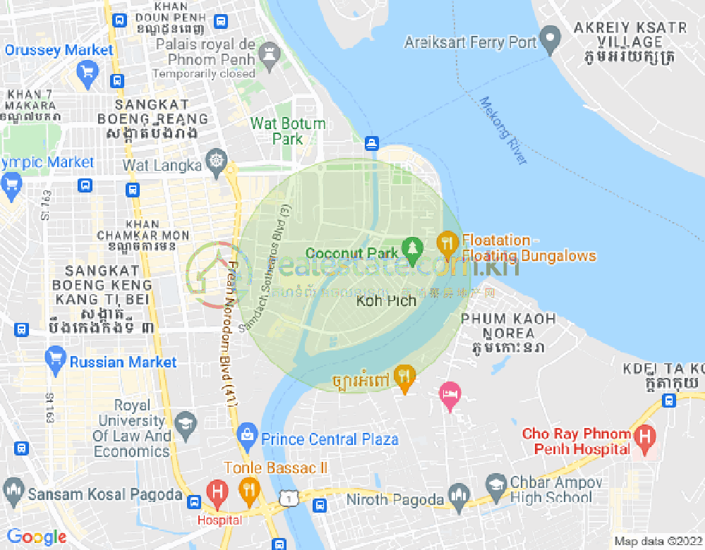 Mapa: CASA by Meridian