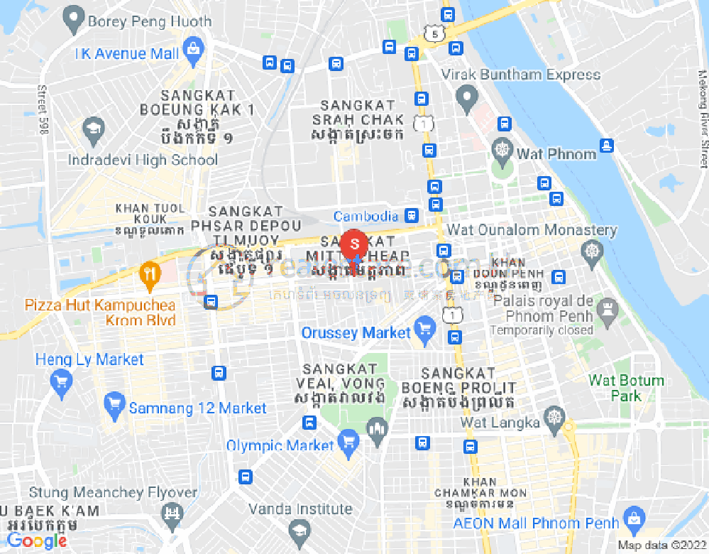 Карта Миттапхеап, 7 Макара, Пномпень