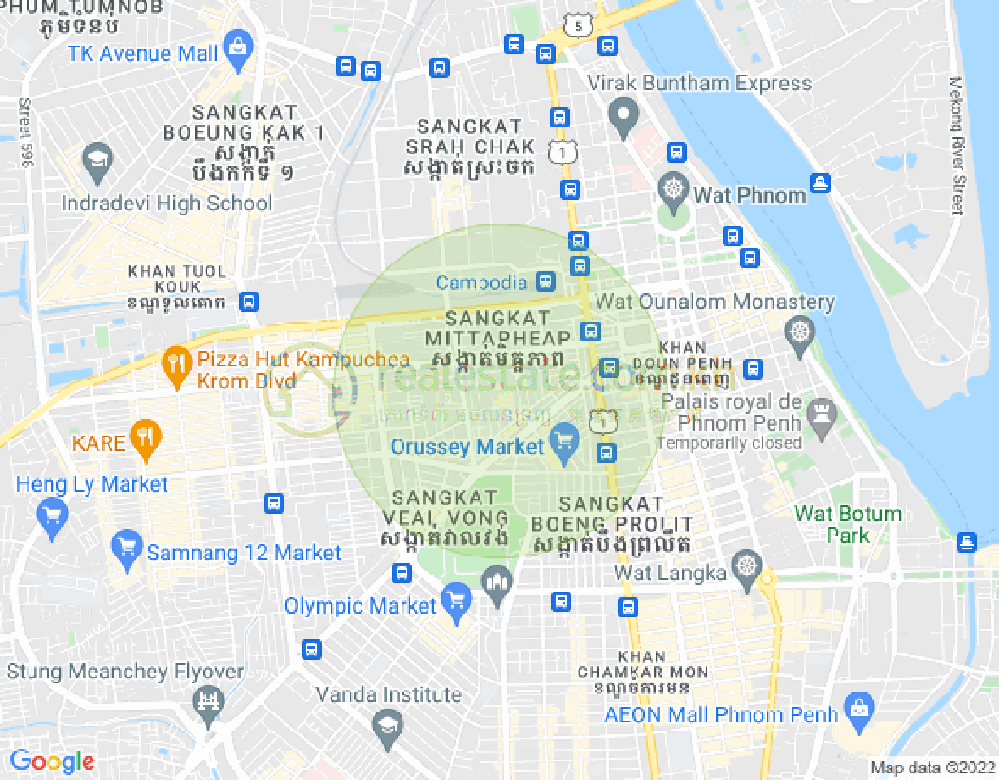 แผนที่ เวียลวง, เจ็ดมกรา, พนมเปญ