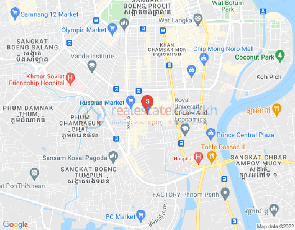 แผนที่ ตวลตุมปวง 2, จัมการมอน, พนมเปญ