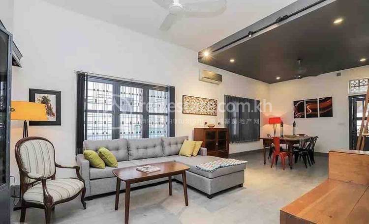 ផ្ទះល្វែង សំរាប់ជួល នៅ Tonle Bassac, Chamkarmon, Phnom Penh