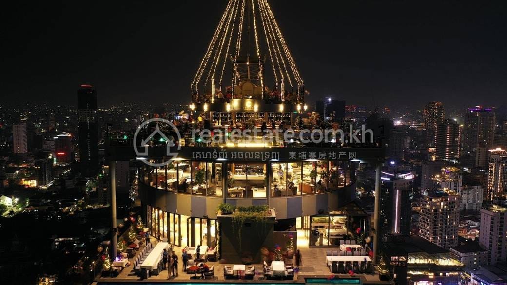 Chamkarmon公寓出租，位于Tonle BassacChamkarmon，价格$700