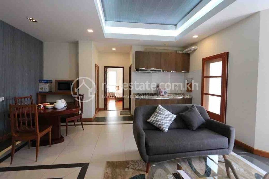 80 sqm Living Size Serviced Apartment For Rent in Boeng Keng Kang
