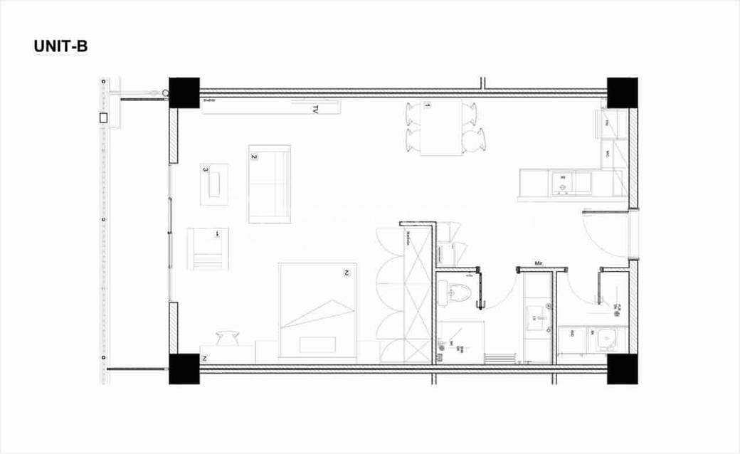 Studio For Rent in Chroy Changvar, Chroy Changvar, Phnom Penh