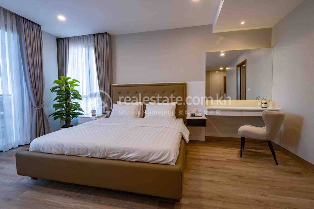 Apartment For Rent in Tonle Bassac, Chamkarmon, Phnom Penh