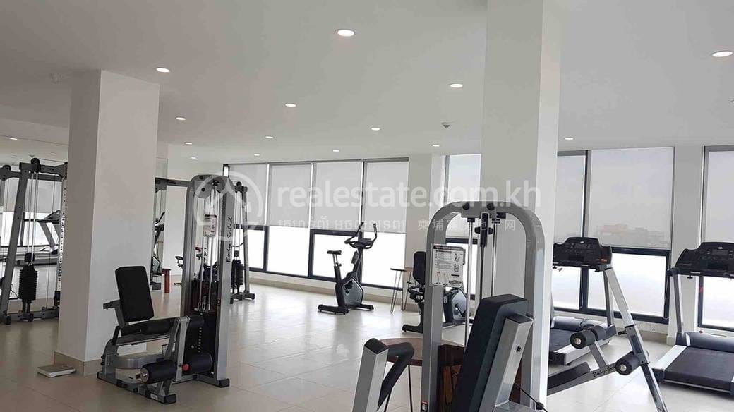 35 sqm Living Size Studio K pronájmu in Daun Penh