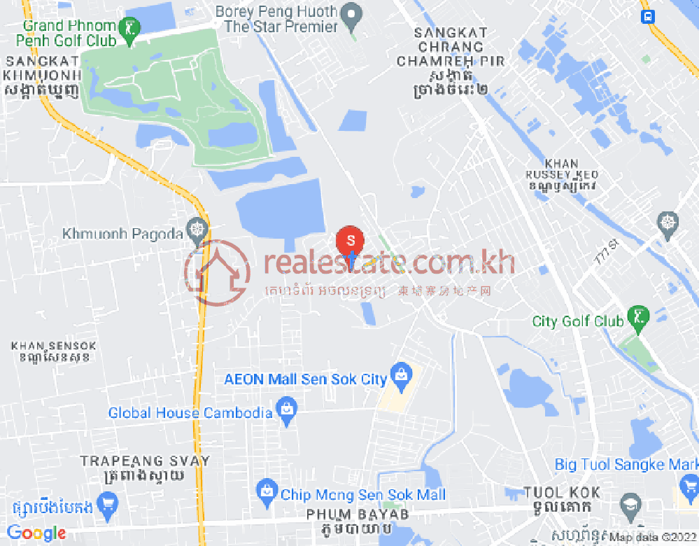 Borey Angkor Phnom Penh地图