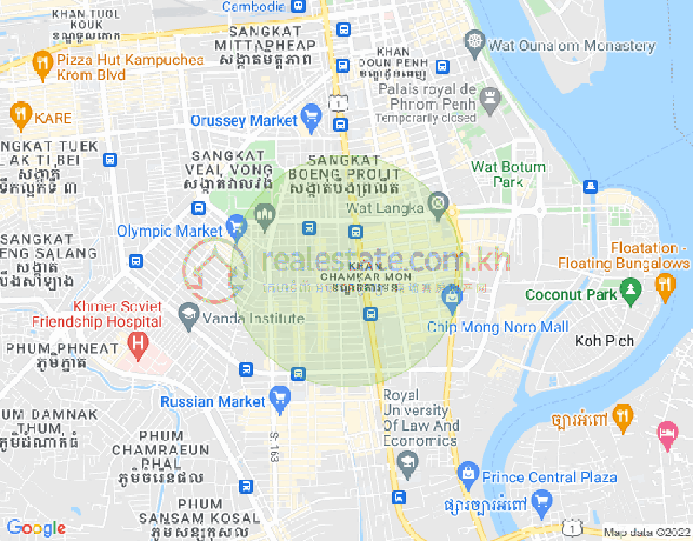 Карта БКК 2, Бынг Кенг Канг, Пномпень