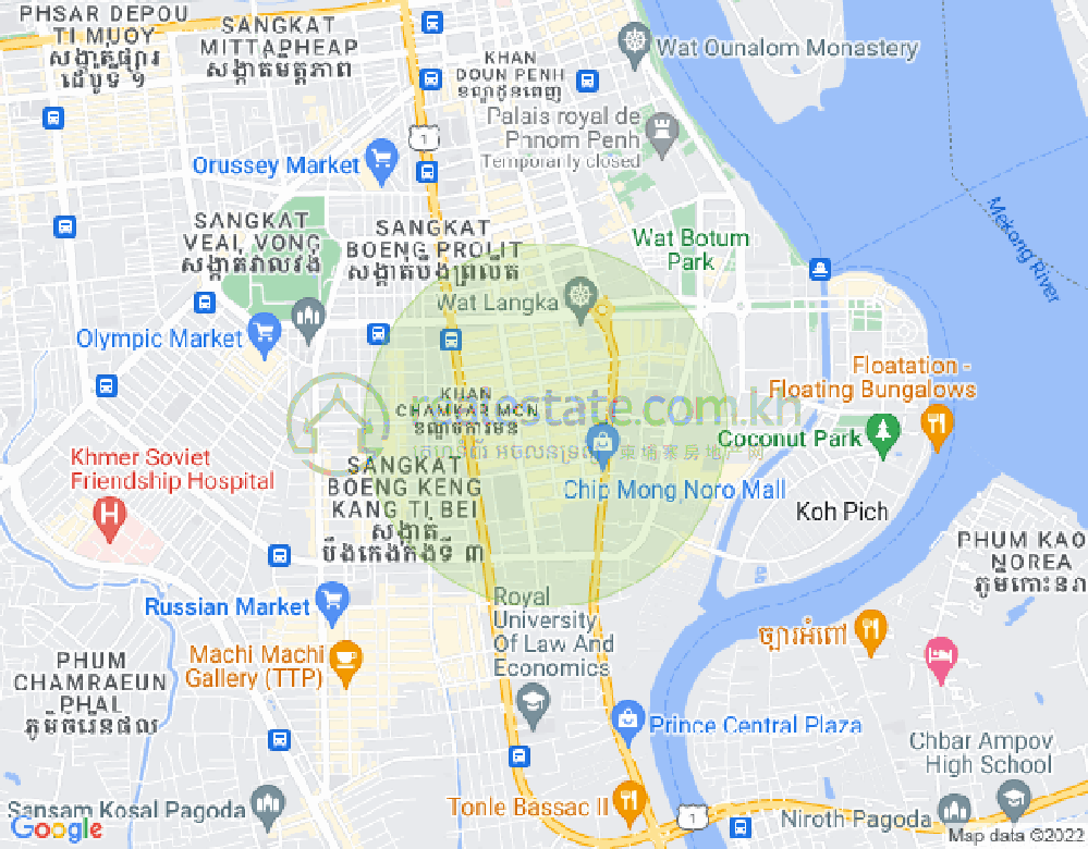 Карта БКК 1, Бынг Кенг Канг, Пномпень
